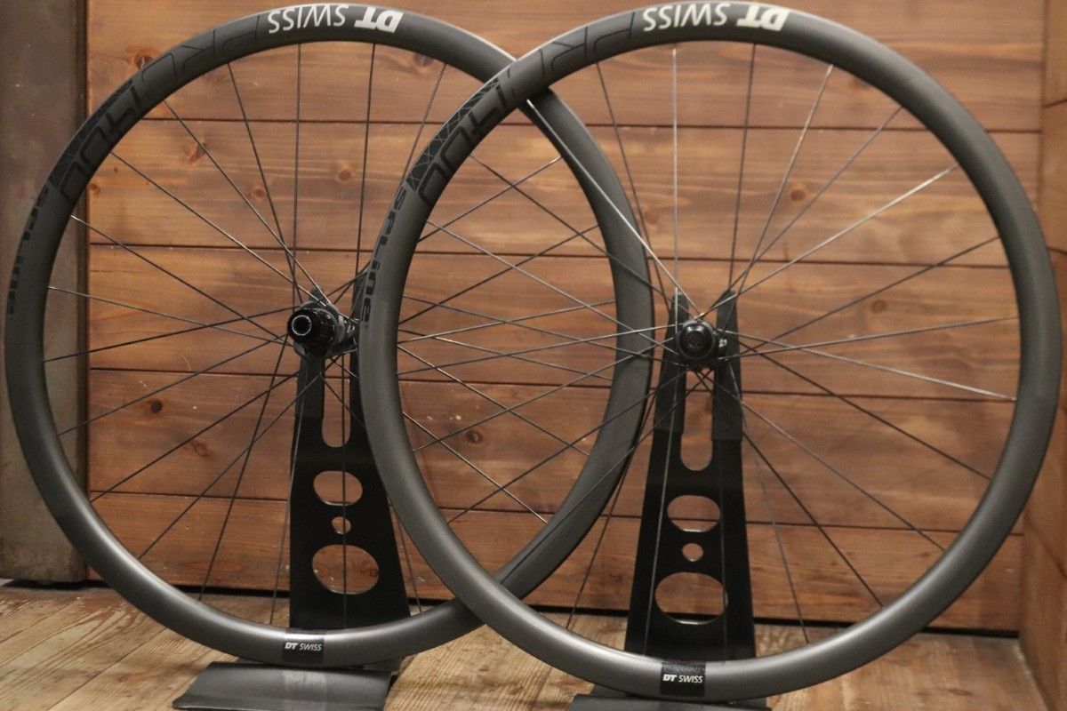 DT SWISS PRC 1400 SPLINE DB 35 カーボン チューブレス ホイール