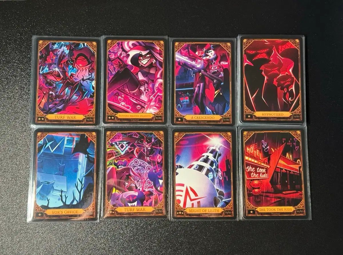 해즈빈 호텔シーズン2トレーディングカード8枚VEES TURF WARツアー