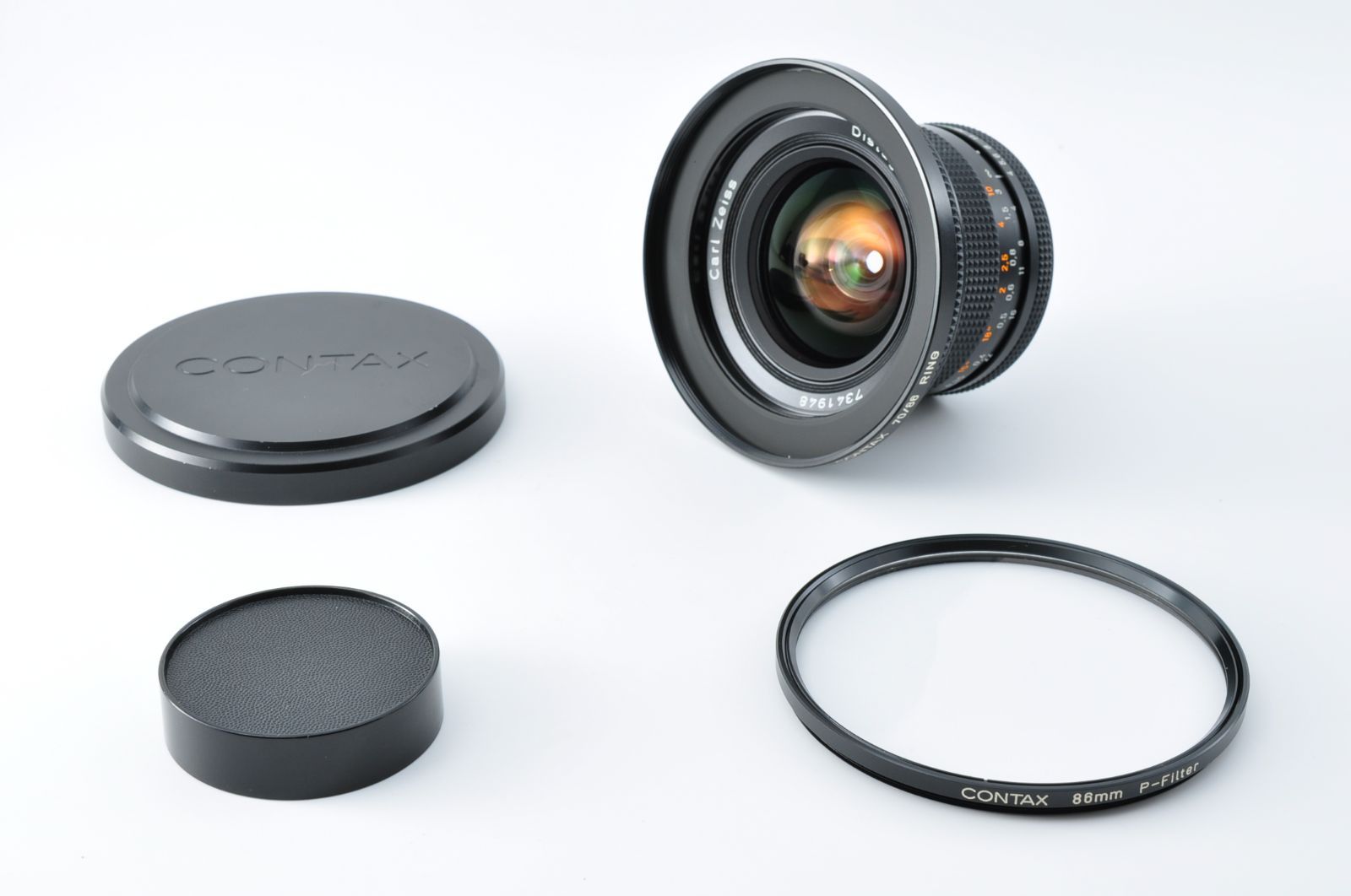 美品 保障付 動作確認済】Contax Carl Zeiss Distagon T* 18mm F/4 MMJ