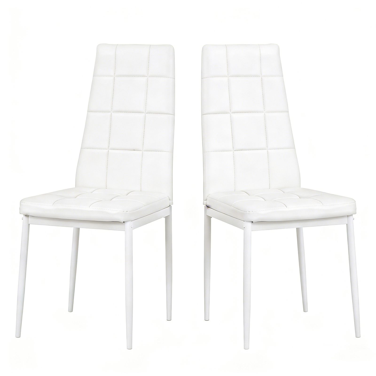 数量限定セール」 PUレザーダイニングチェア ハイバック ボックス