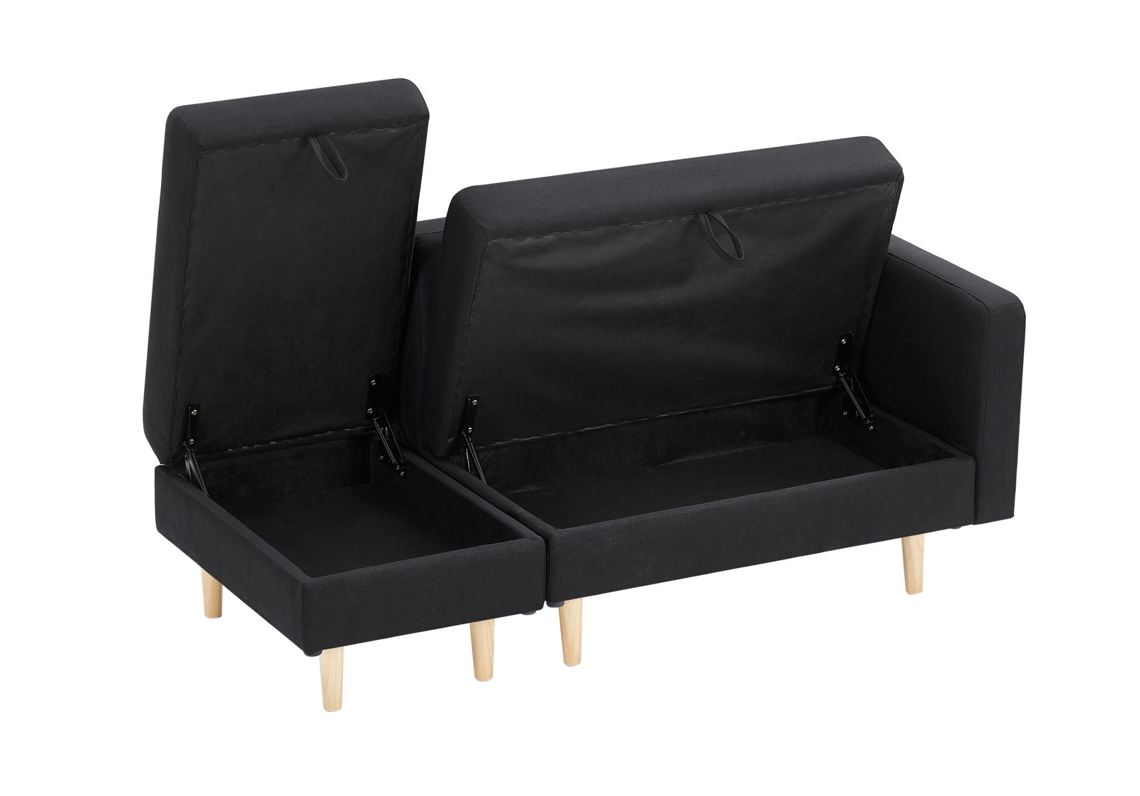 One Arm 2 Seater sofa+Ottoman ソファ 2人掛け 収納付き オットマン