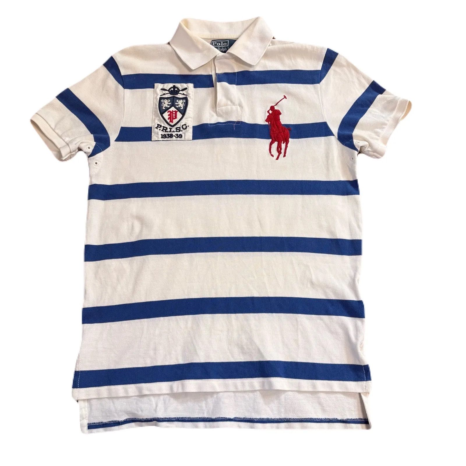 ポロバイラルフローレン ポロシャツ Sサイズ ビッグポニー 刺繍
