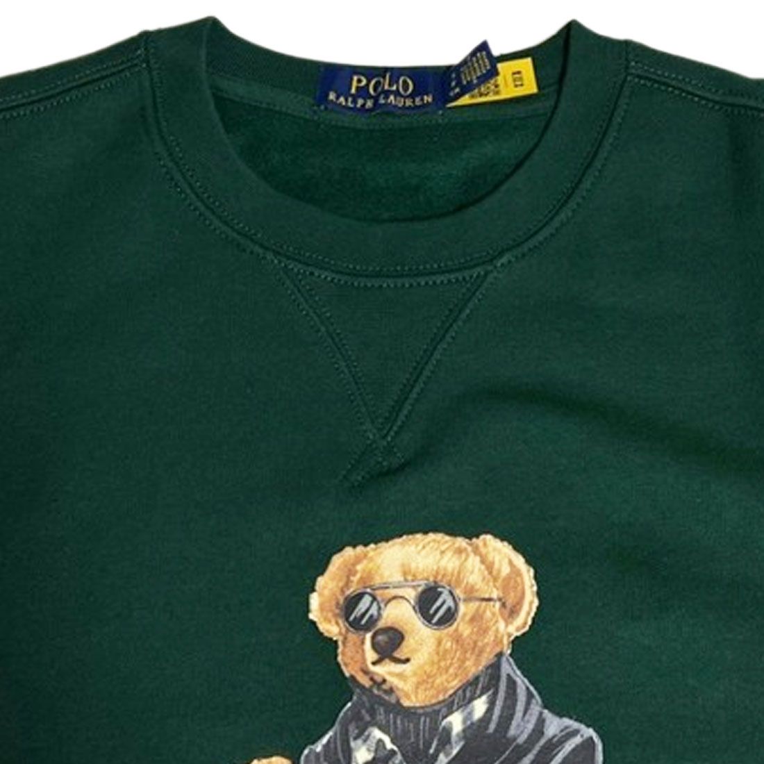 POLO RALPH LAUREN(ポロ ラルフローレン)スウェット トレーナー ラルフローレントレーナーグリーンポロベア