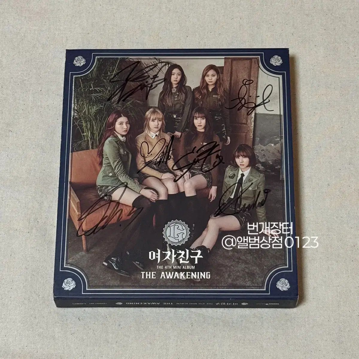 GFRIEND (ジーフレンド) ミニ 4集 Finger Tip 全員 サイン入り 非売品