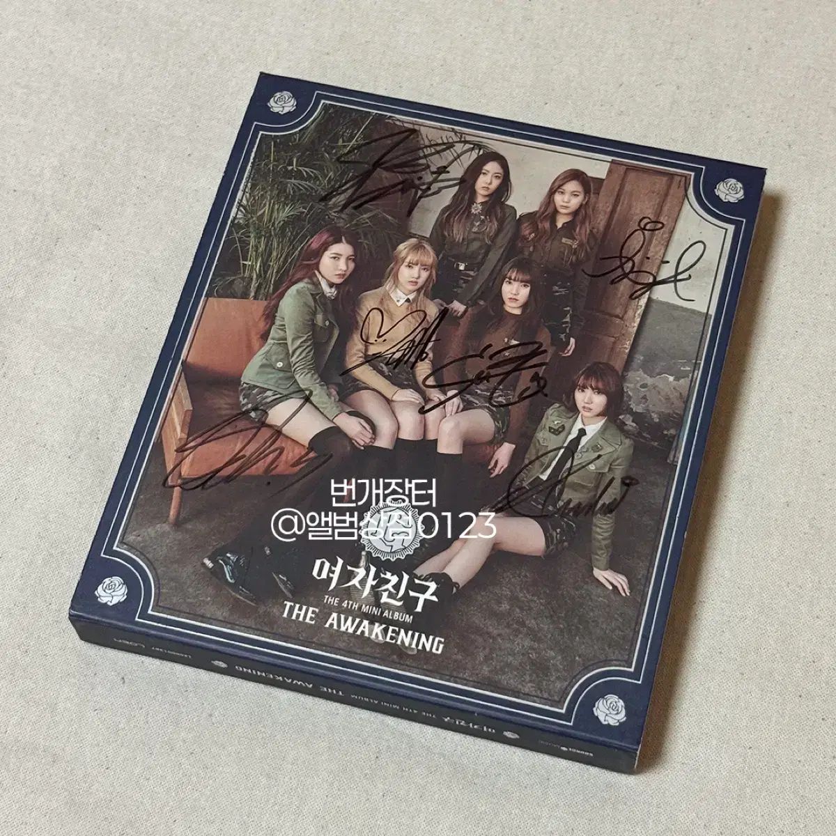 GFRIEND (ジーフレンド) ミニ 4集 Finger Tip 全員 サイン入り 非売品