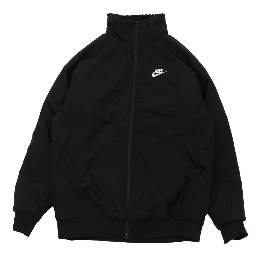ナイキ] SWOOSH FULL ZIP JACKET ボア フリース ジャケット BLACK/SAIL 