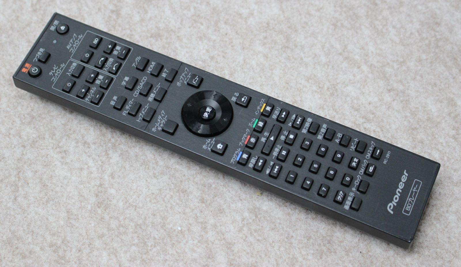 PIONNER CD/SACD/DVD/Blu-rayプレーヤーBDP-LX55 リモコン付 - メルカリ