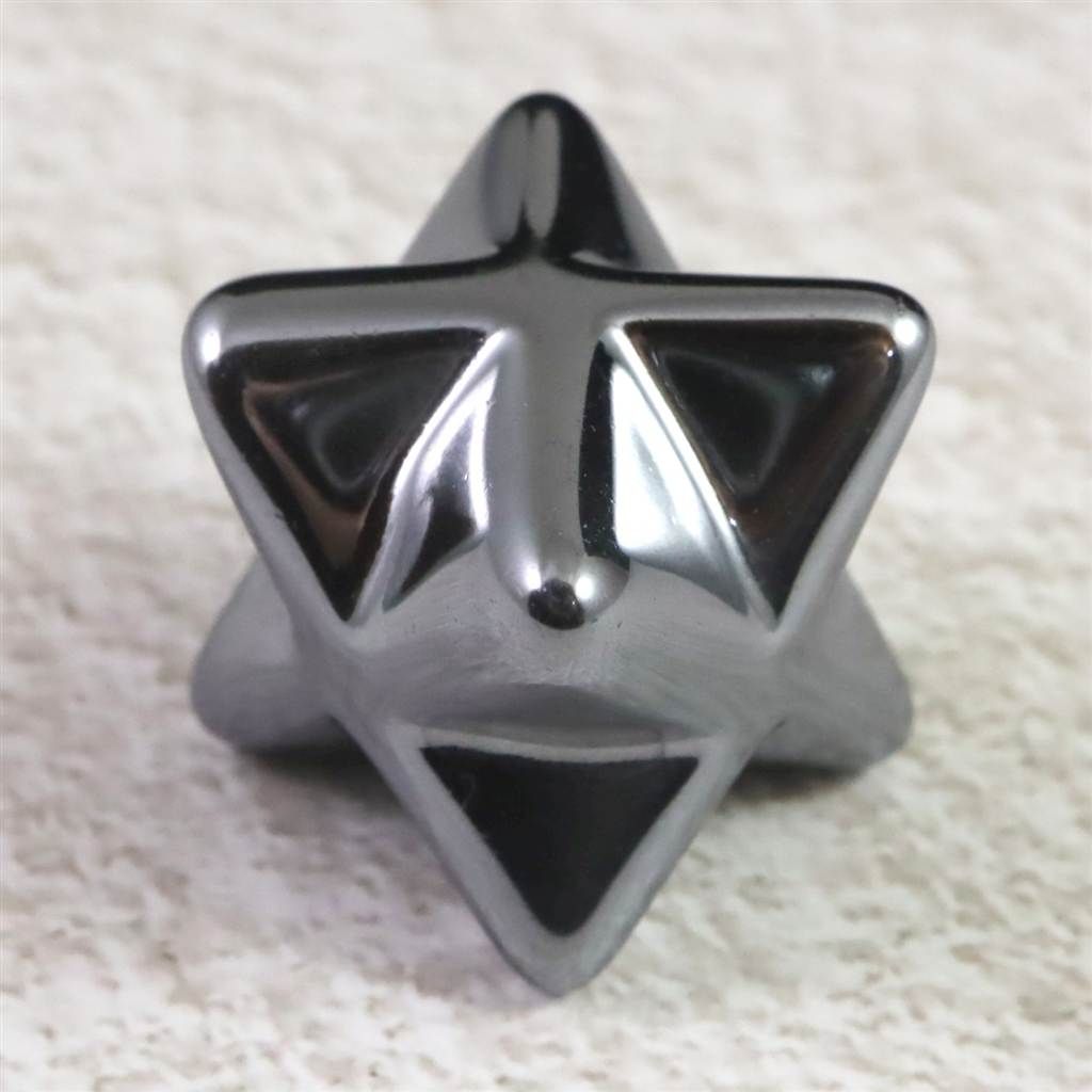 高純度 テラヘルツ鉱石 28mmマカバスター 10.6g 【榎本通商88374