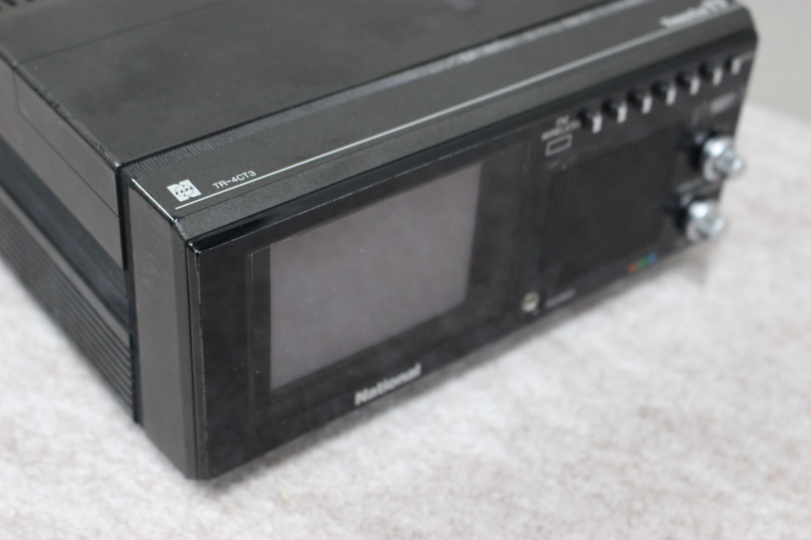 ナショナル1986年製車載用ブラウン管カラーテレビTR-4CT3 - メルカリ
