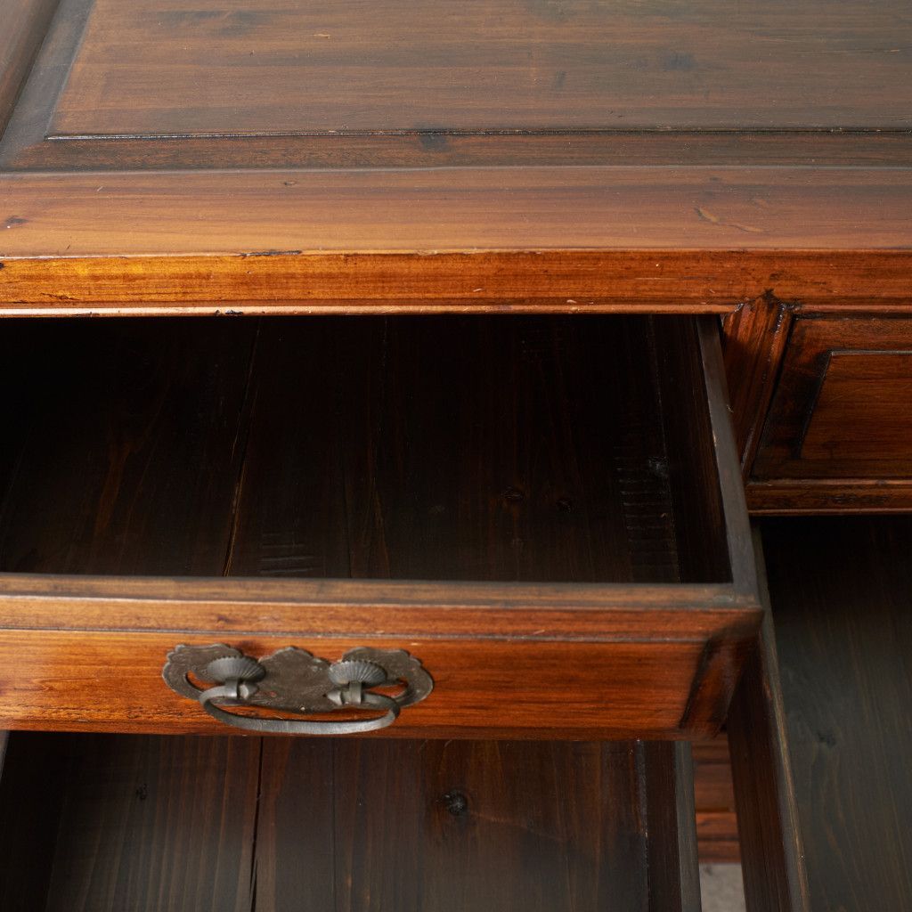 中国 アンティーク スタイル 整理箪笥 チェスト 木製 小箪笥 引き出し