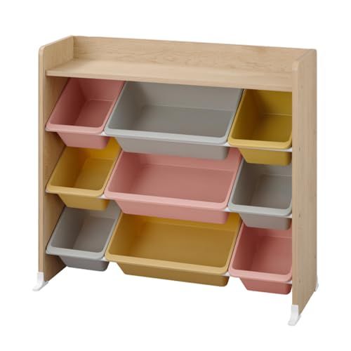 アイリスオーヤマ 天板付きキッズトイハウスラック TKTHR-39R