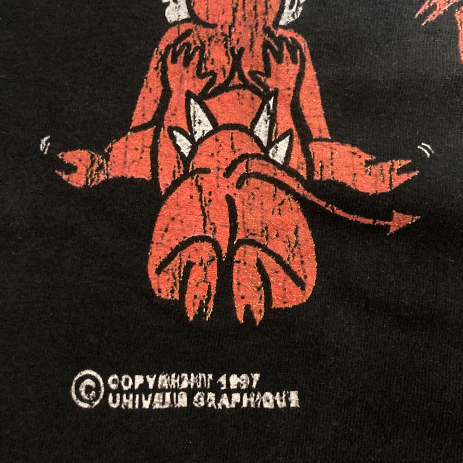 古着 エロT 48手 四十八手 デビル 悪魔 THE DEVIL MADE ME DO IT