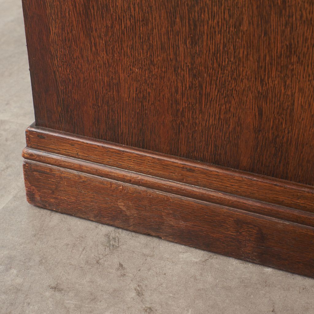 英国 アンティーク ワードローブ 木彫刻 オーク 木製 洋服箪笥