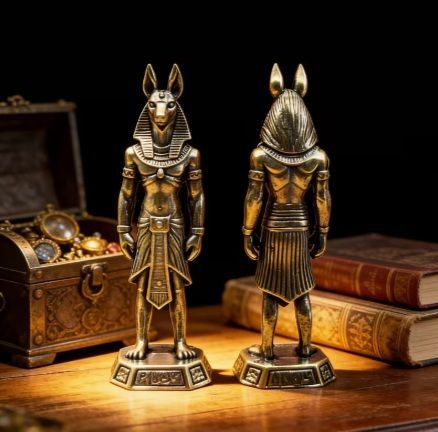 入荷！【趣味：ミイラ作り】アヌビス② 真鍮 置物 インテリア - メルカリ