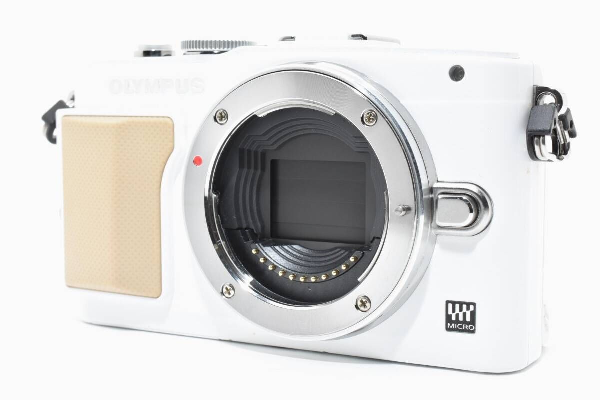 ☆オリンパス OLYMPUS PEN Lite E-PL5 ボディ ホワイト☆ 5500 #4422
