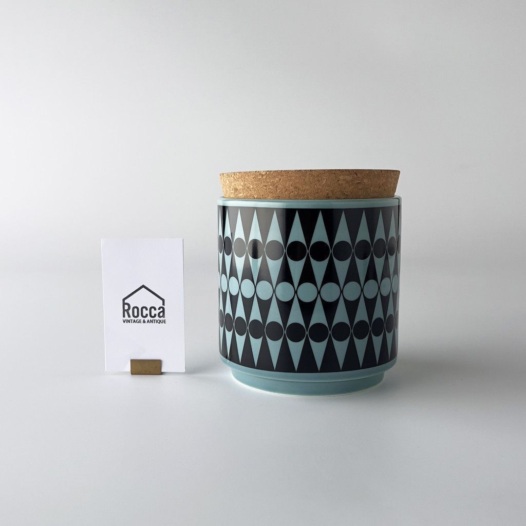 Hornsea ストレージジャー Backgammon イギリス 輸入 雑貨 ミッド