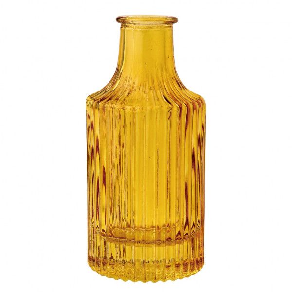 プチフラワーベース Anne アンバー ガラス 一輪挿し 花瓶 ミニ 小さい