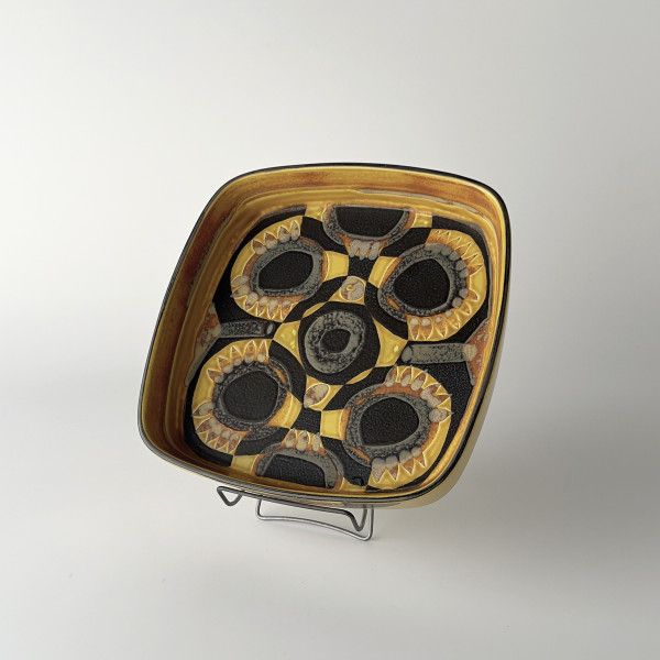 ロイヤルコペンハーゲン FAJANCE baca スクエア プレート 角皿 Johanne