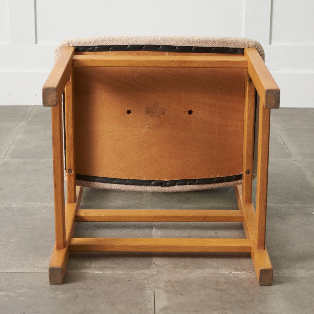 デンマーク Farstrup Mobler ダイニングチェア 北欧 ヴィンテージ 木製