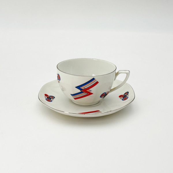 チェコスロバキア VICTORIA China ヴィンテージ カップ ＆ ソーサー