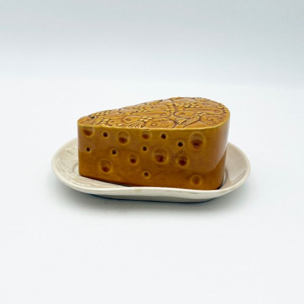 英国 ヴィンテージ 陶器 チーズ チーズキーパー チーズドーム 雑貨