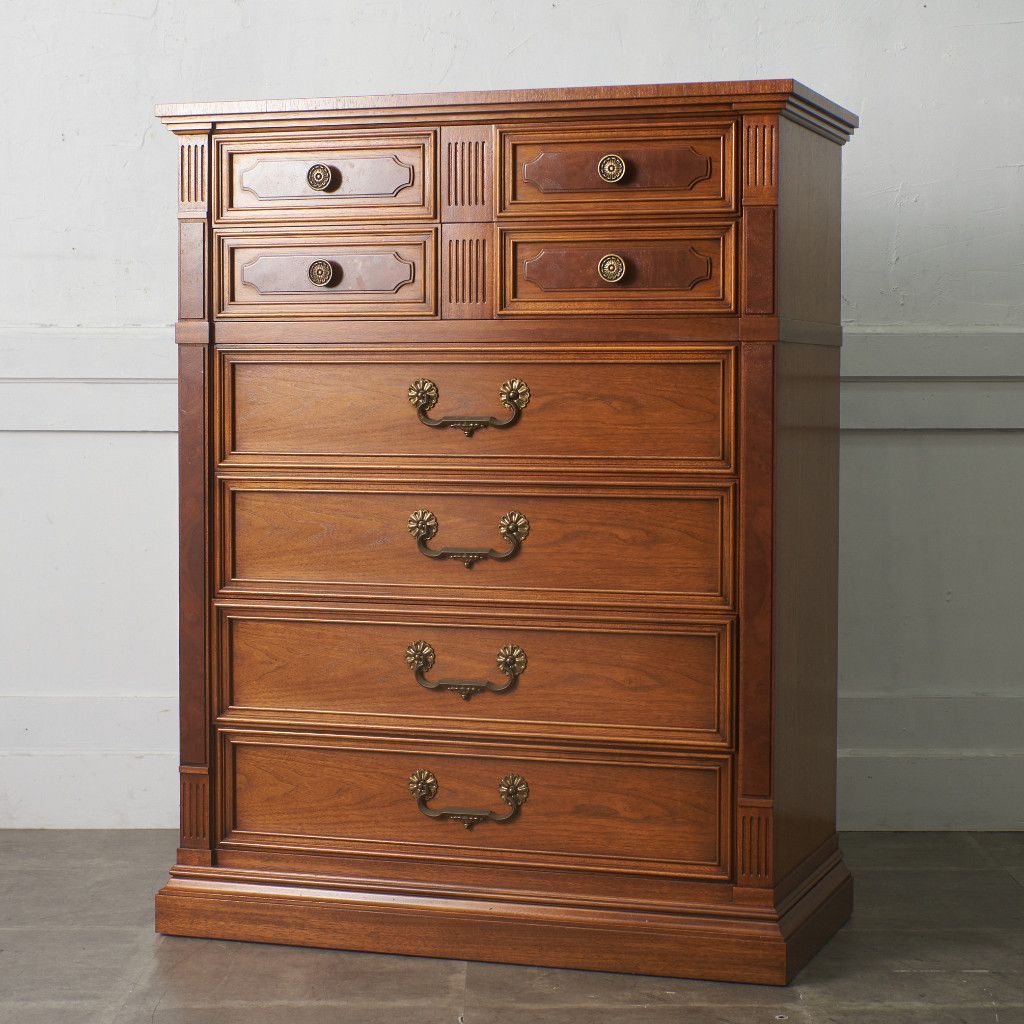 定74万 DREXEL HERITAGE フランチェスカ 高級 チェスト 引き出し 6段