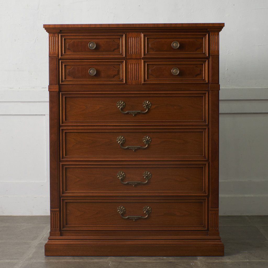 定74万 DREXEL HERITAGE フランチェスカ 高級 チェスト 引き出し 6段