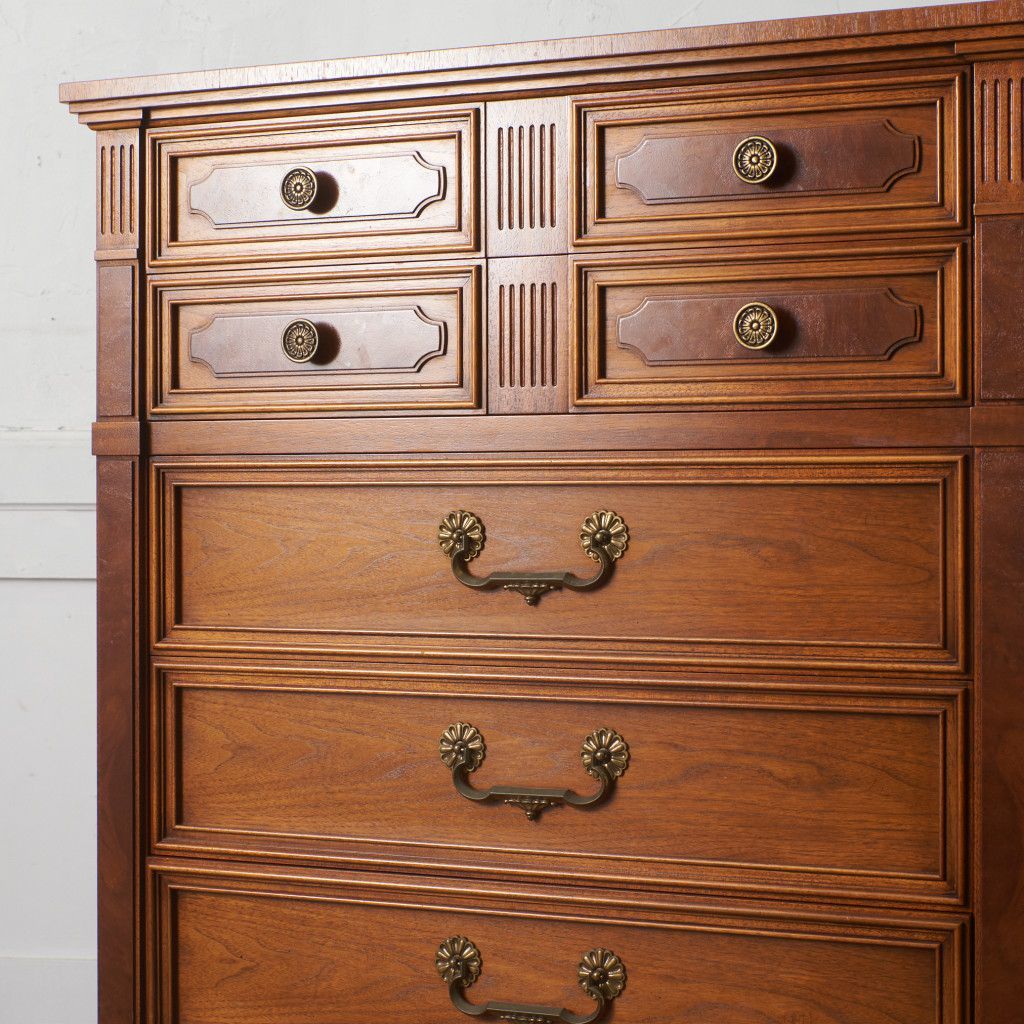 定74万 DREXEL HERITAGE フランチェスカ 高級 チェスト 引き出し 6段