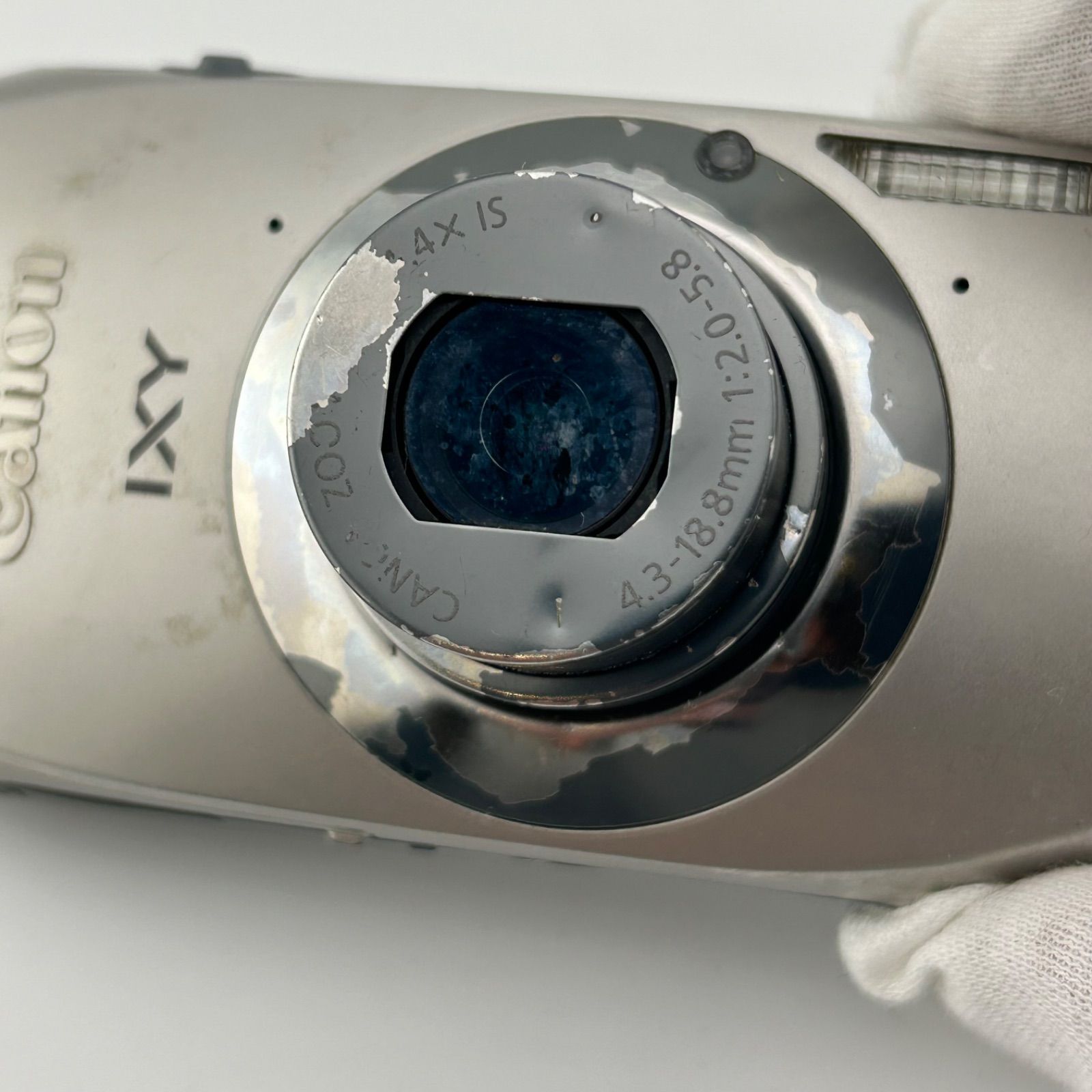 実写美⭕️【動作確認済】Canon IXY 31S PC1584 シルバー 【公式通販 