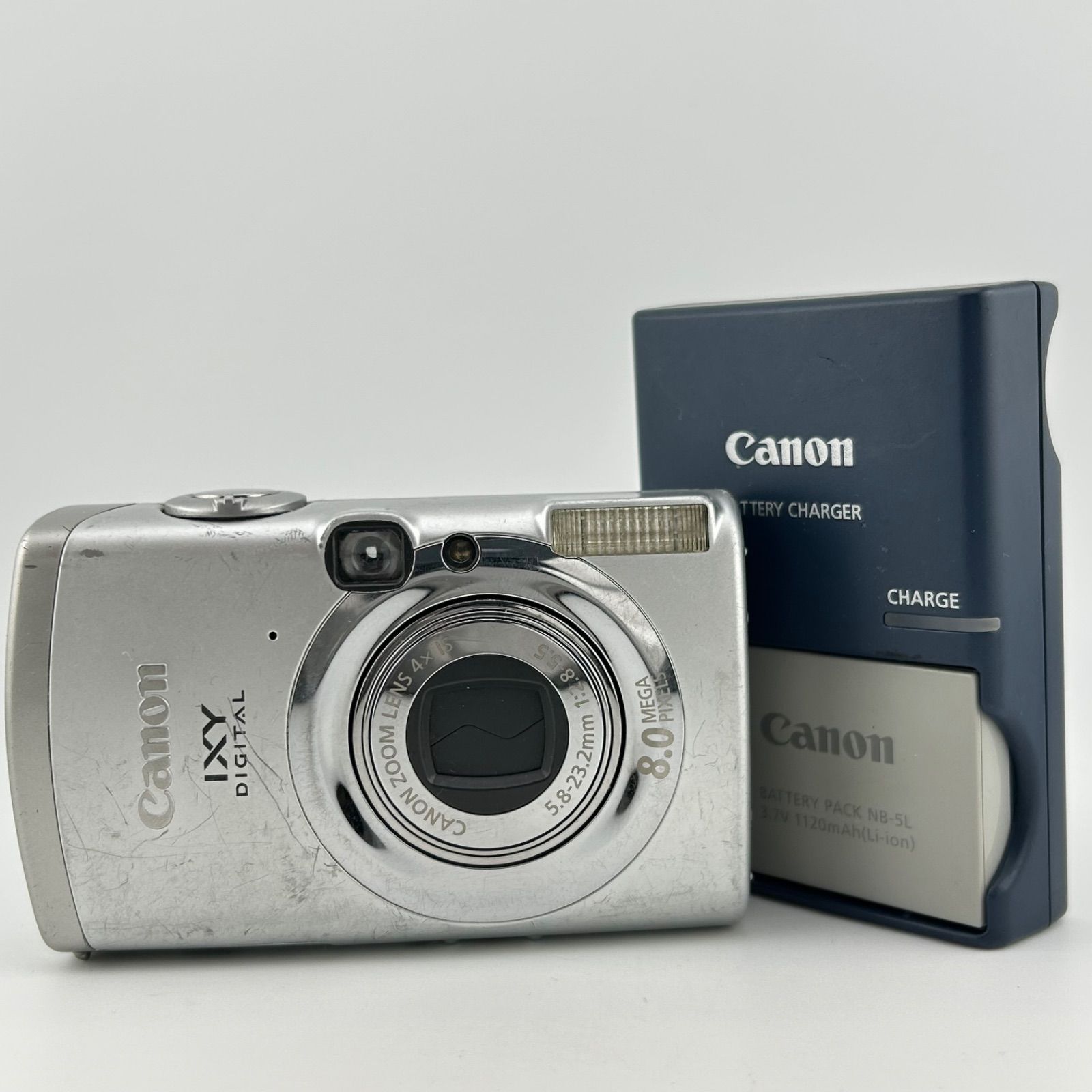 実写良⭕️【動作確認済】Canon IXY DIGITAL 810IS シルバー 【公式通販】