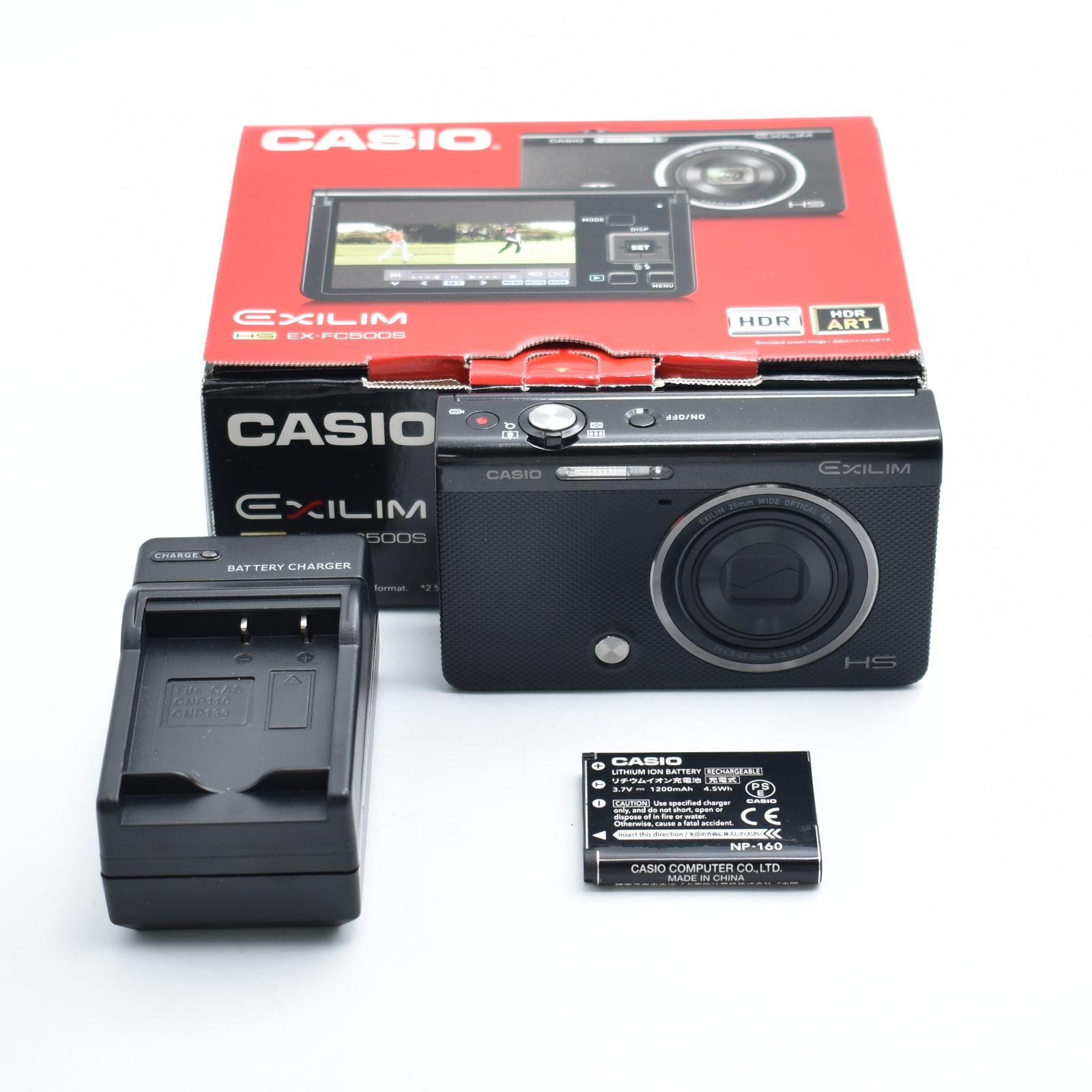 B#11410 CASIO デジタルカメラ EXILIM 石川遼プロのスイングムービー