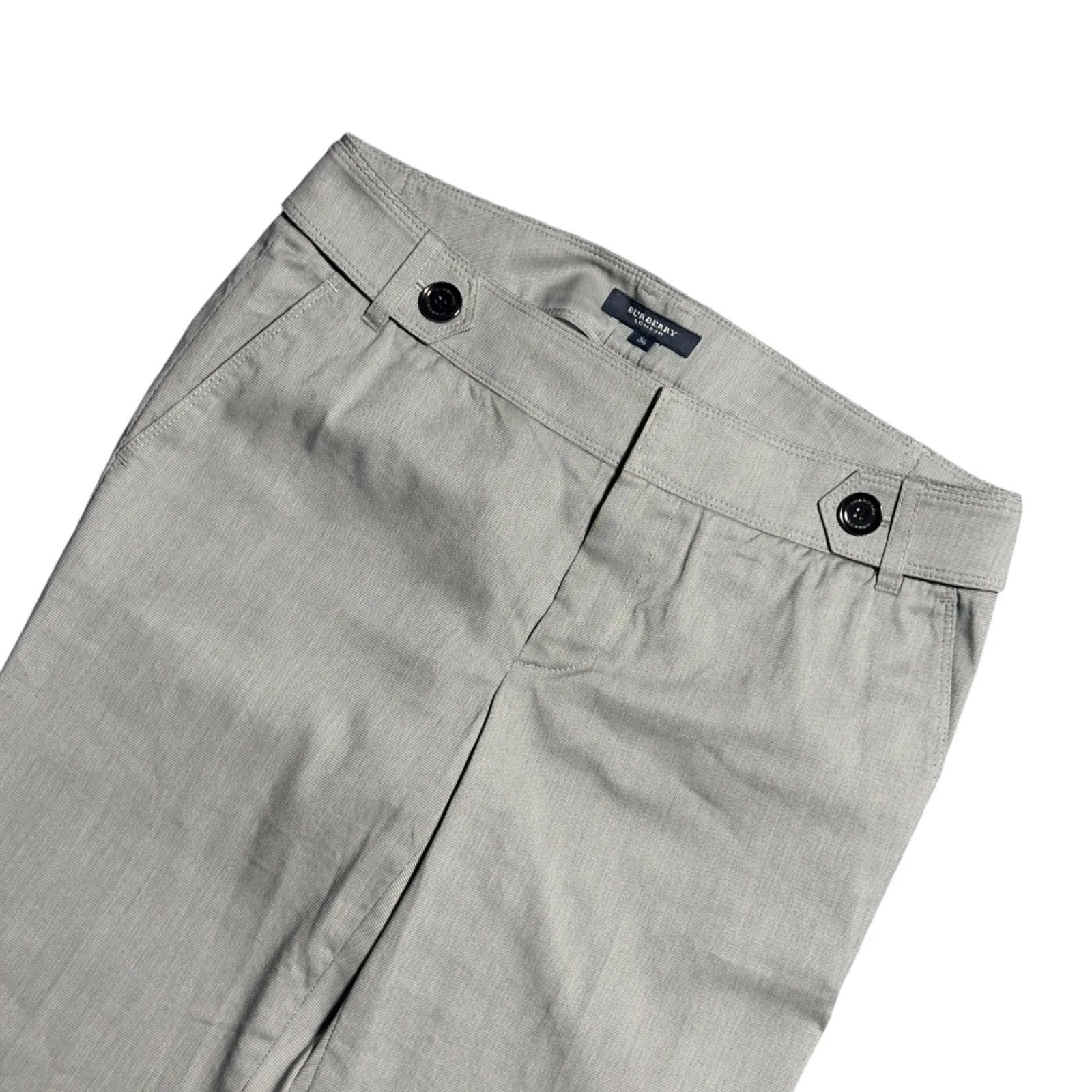 極美品】BURBERRY LONDON パンツスーツ セットアップ ロゴボタン