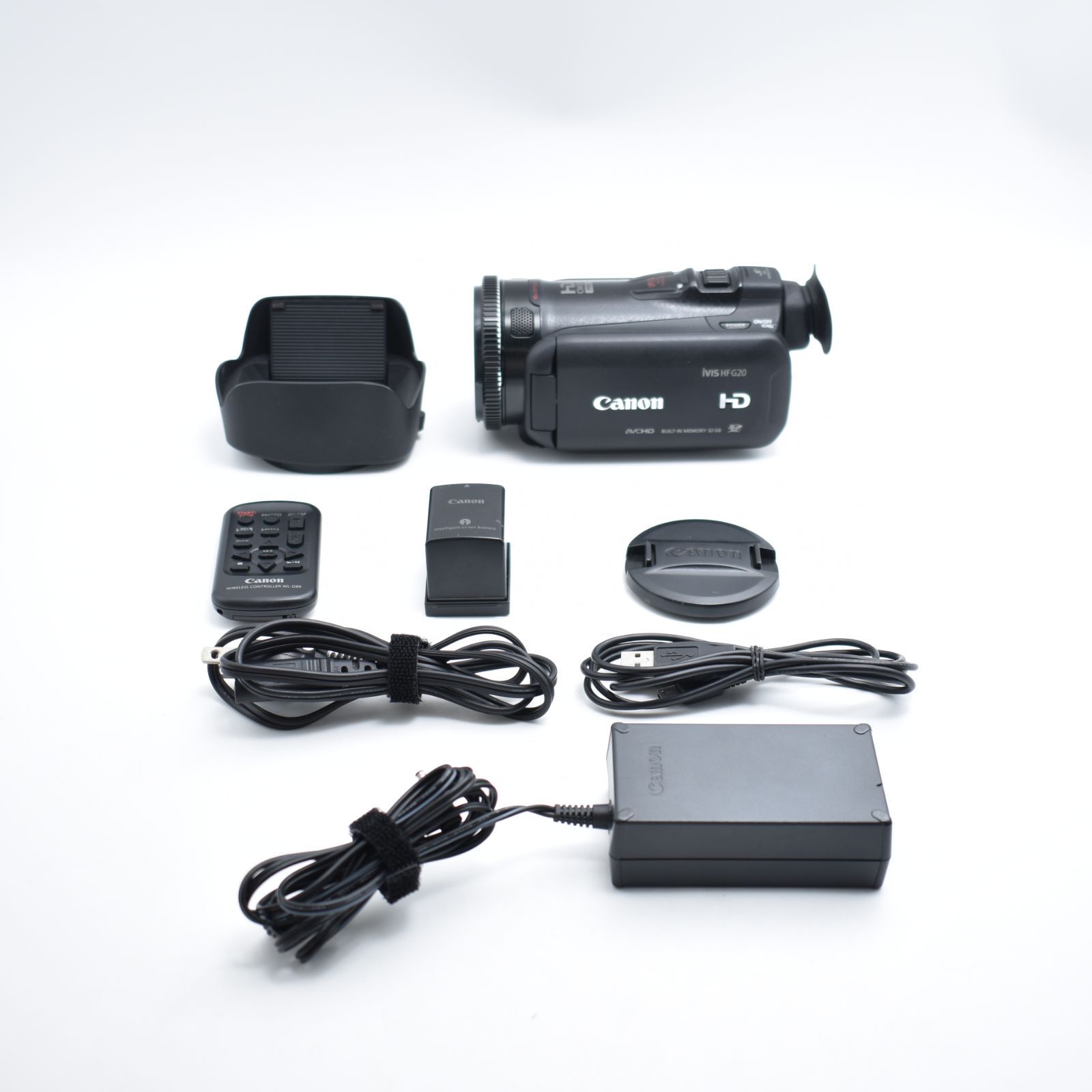 Canon iVIS HF G20 カメラバッグ付き Canon IVIS HF G20 ビデオカメラ