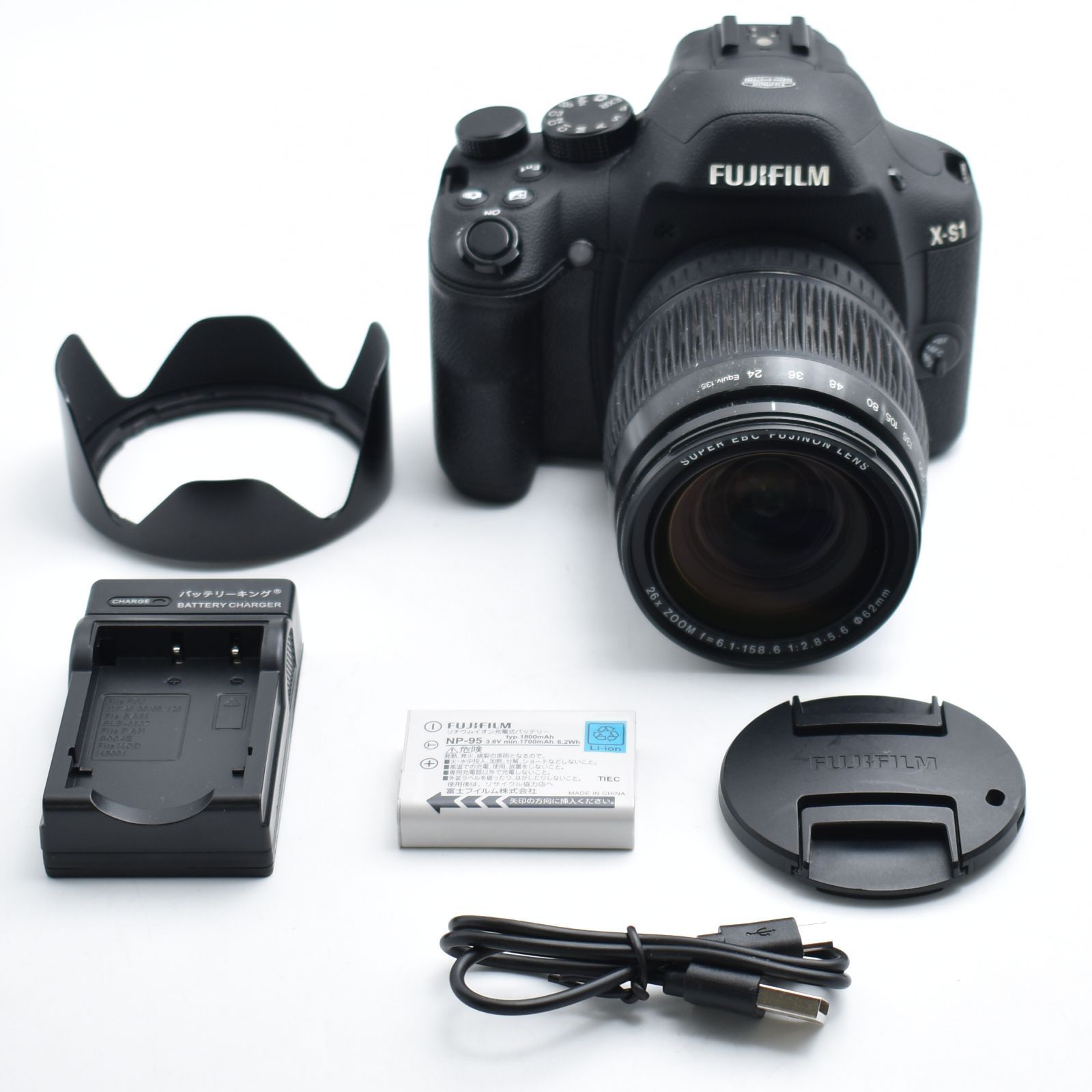 B#11287 FUJIFILM デジタルカメラ X-S1 光学26倍 F FX-X-S1 - メルカリ