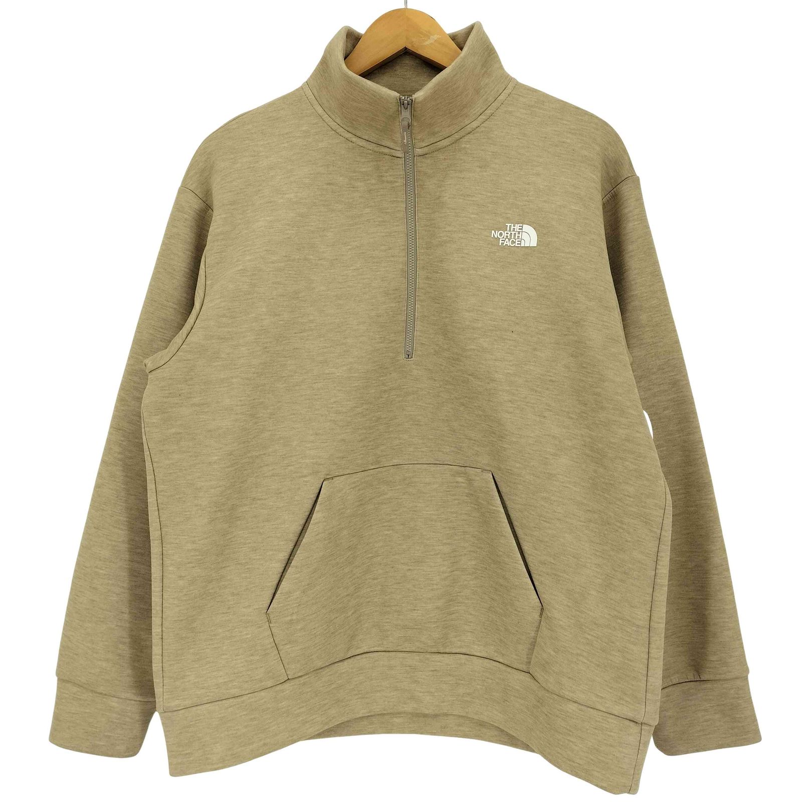 【レアカラー！】THE NORTH FACE テックエアーセットアップ ベージュ ザノースフェイス THE NORTH FACE Tech Air Sweat Half Zip テック