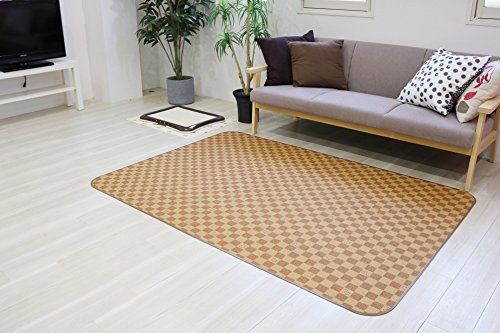 新品 明和グラビア ペット用 防滑・消臭・防水マット 130cm×190cm INSF-01ライトブラウン