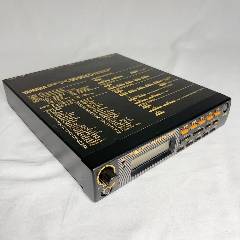 美品】YAMAHA FX550 ギターエフェクター マルチエフェクター ラック