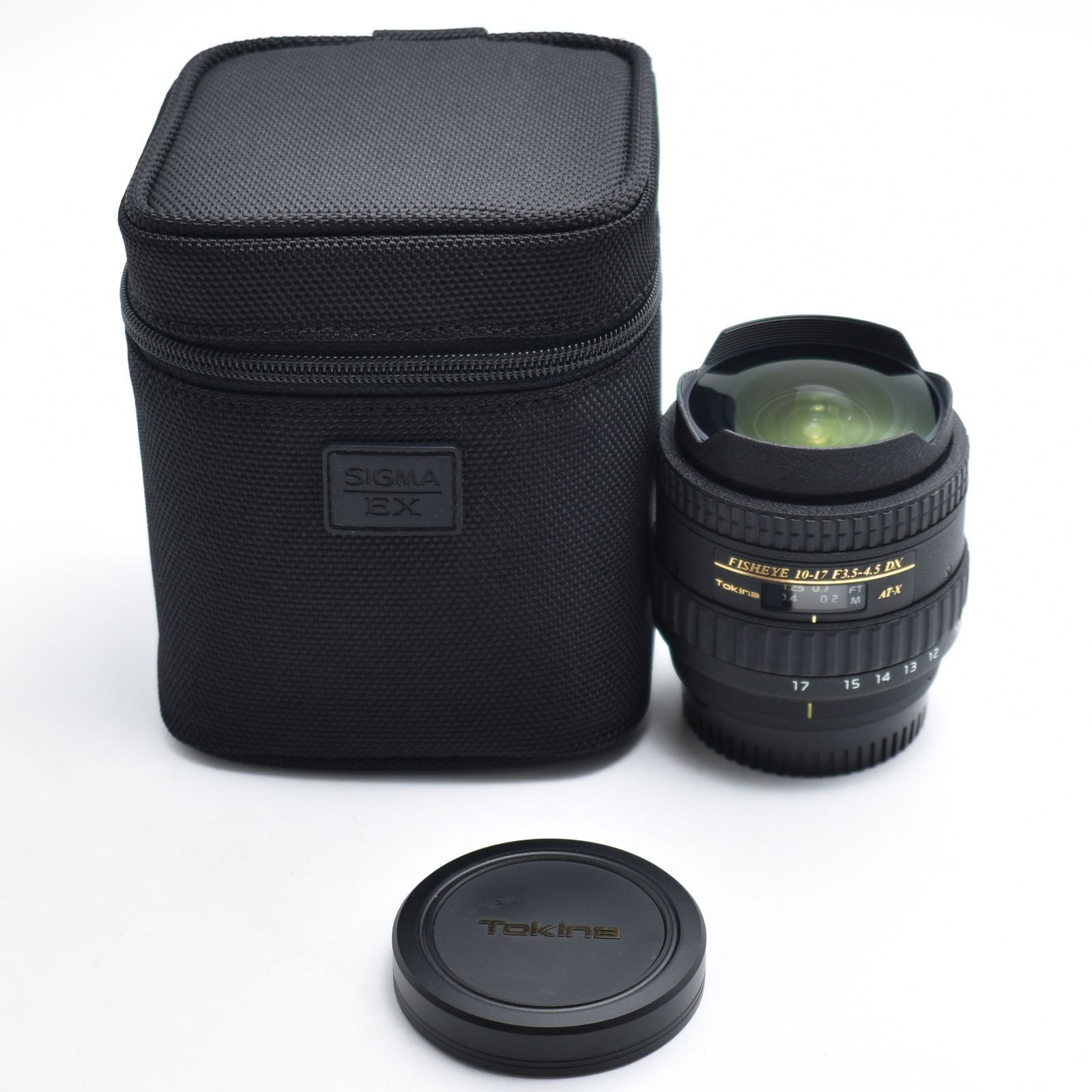 B#11487 Tokina 魚眼ズームレンズ AT-X 107 DX Fisheye 10-17mm F3.5