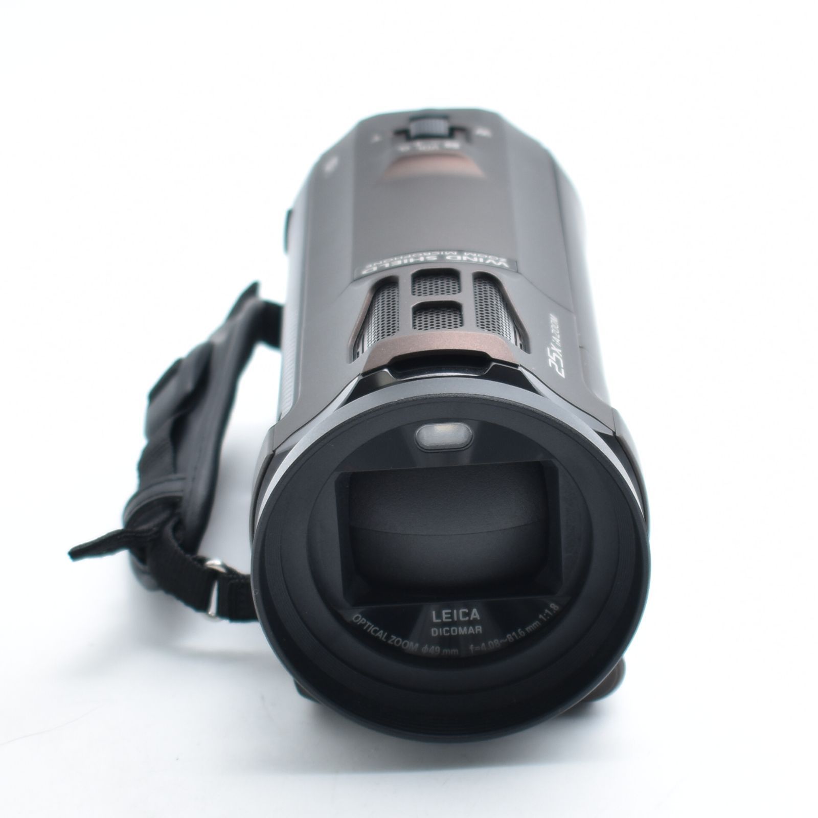 B#11462 パナソニック 4K ビデオカメラ 64GB 光学20倍ズーム カカオ