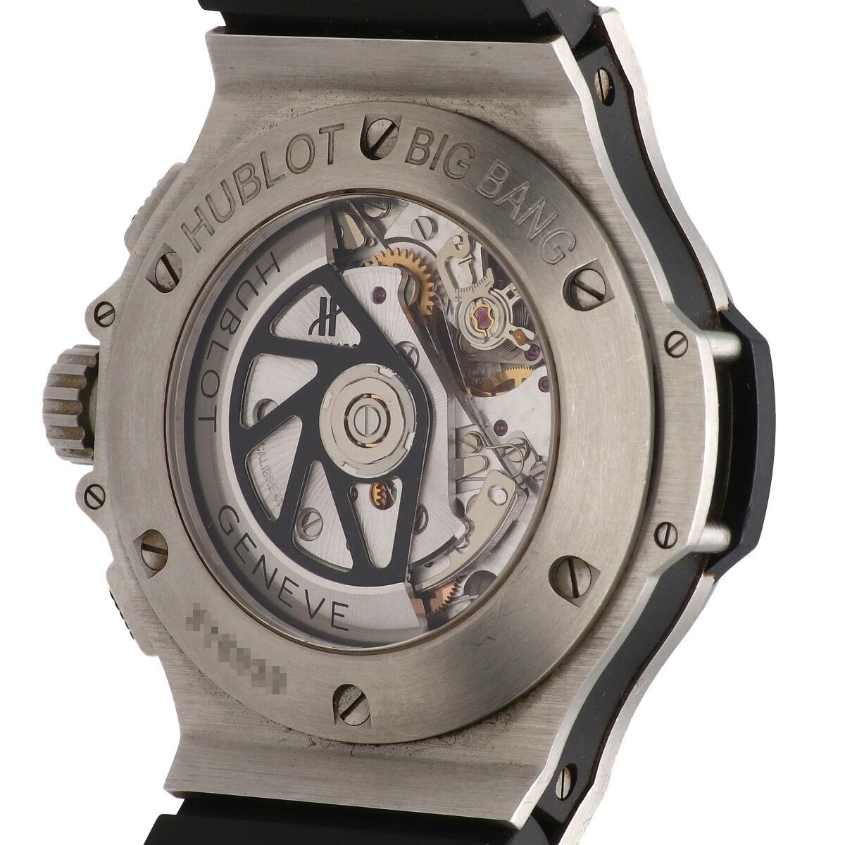 【中古】 Hublot ウブロ ビッグバン スチール クロノグラフ 44mm ダイヤべゼル 301.SX.1170.RX.1104 ラバー ベゼル 自動巻き 腕時計 メンズ 24015537 AO 中古】 Hublot ウブロ ビッグバン スチール クロノグラフ 44mm ダイヤ
