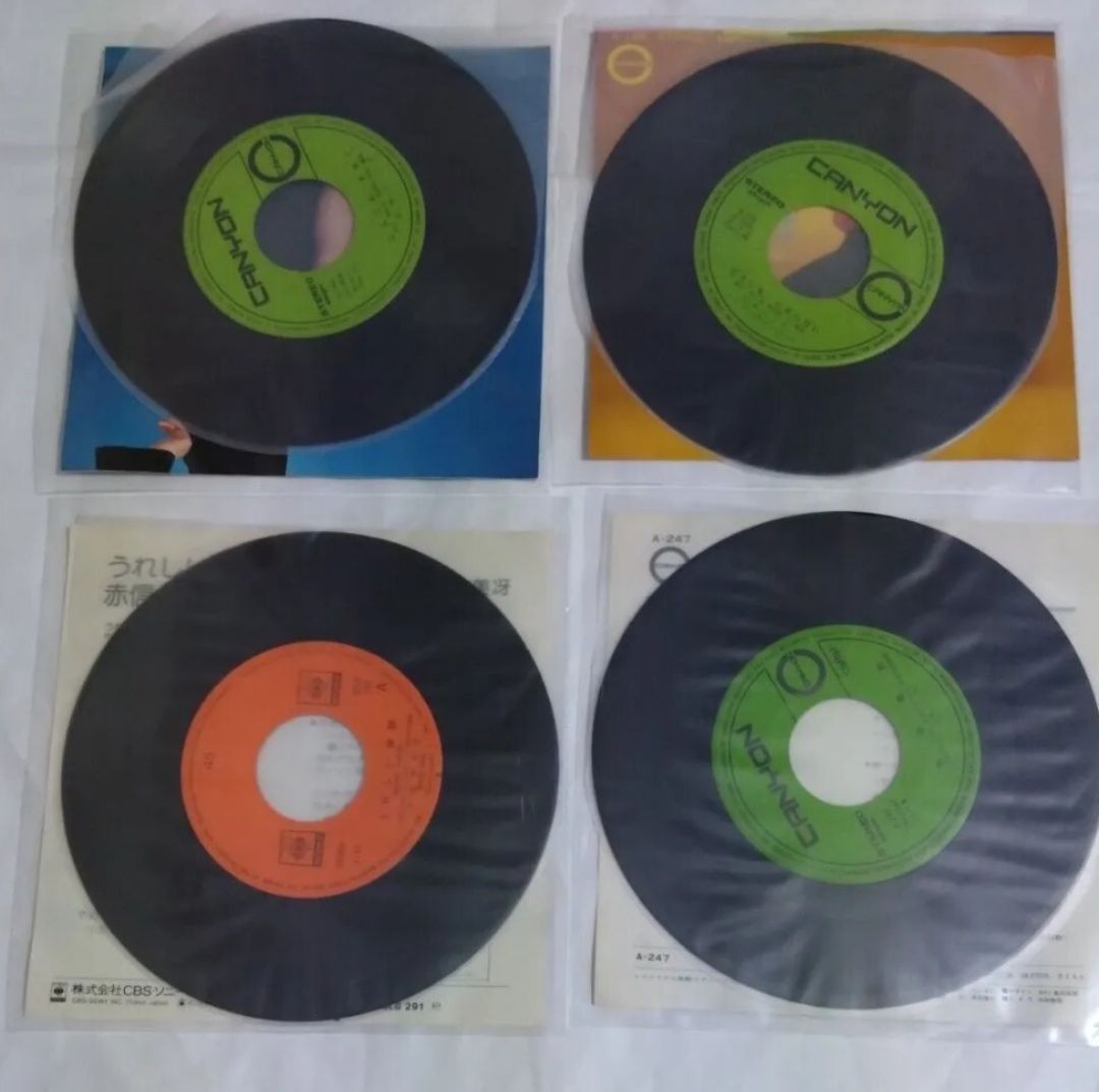 EPレコード】訳あり状態いろいろ 日本女性ボーカル24枚セット 再生確認