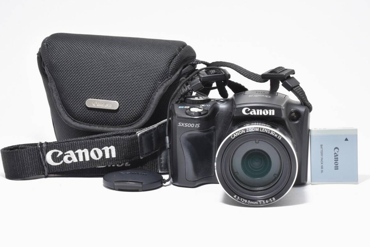 ☆極上品☆ キヤノン Canon PowerShot SX500 IS 《ケース付き