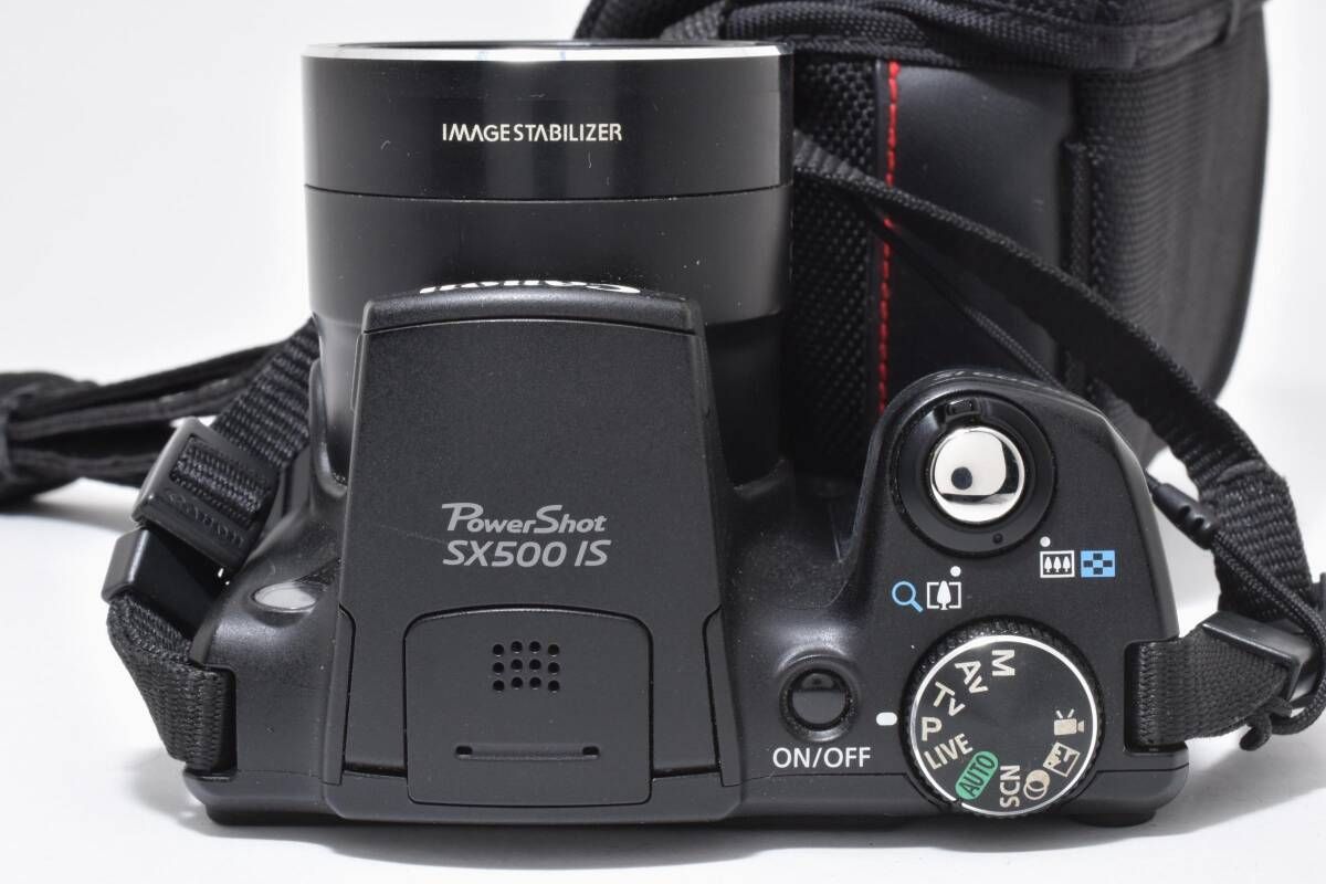 ☆極上品☆ キヤノン Canon PowerShot SX500 IS 《ケース付き