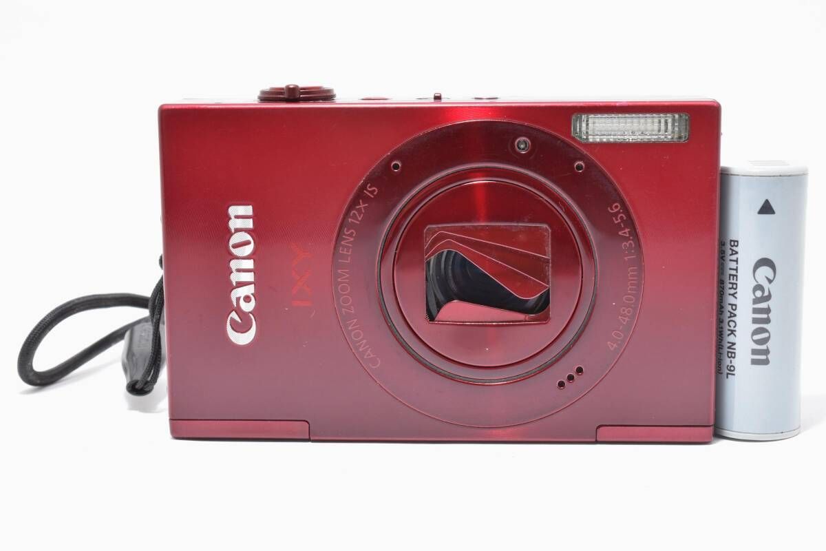 キヤノン Canon IXY 3 PC1736 レッド デジタルカメラ microSDカード