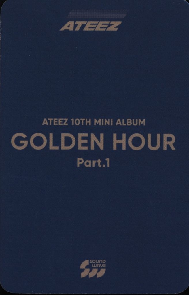 ATEEZ SoundWave JONG HO GOLDEN HOUR : Part.1 - メルカリ