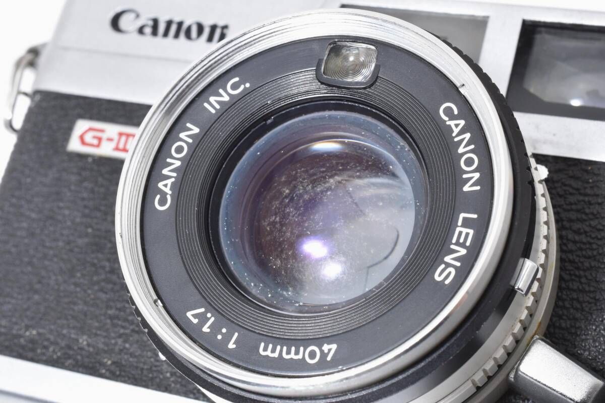 キヤノン Canon Canonet QL17 G-III キャノネット #4445W0255#821