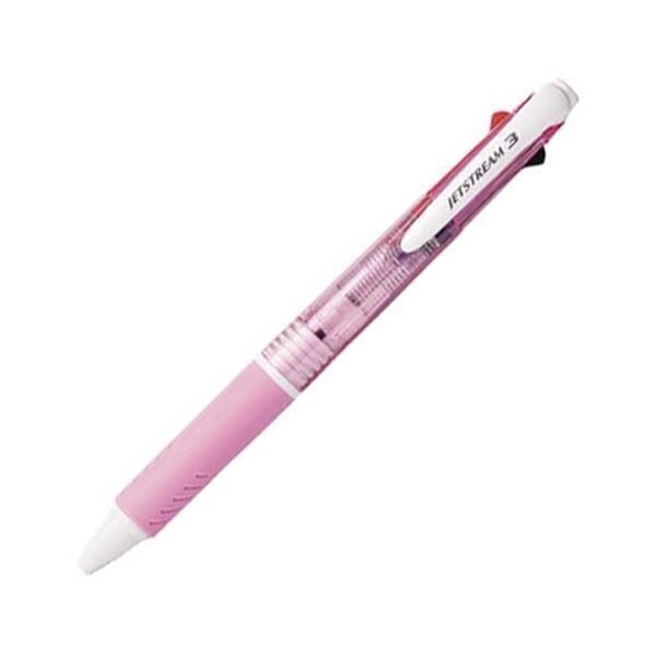 まとめ) 三菱鉛筆 3色ボールペン ジェットストリーム 0.7mm （軸色
