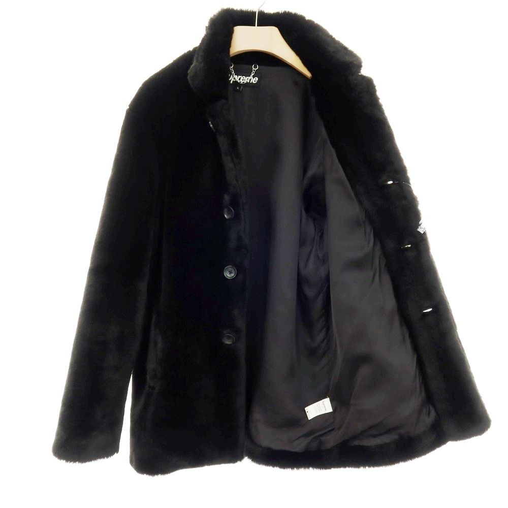 中古】シュプリーム Supreme 2015年春夏 Faux Fur Coat ファーコート