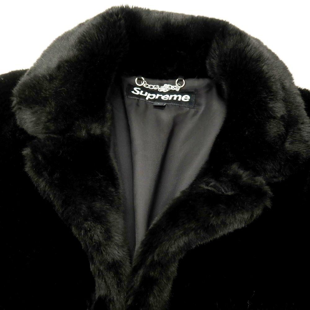 中古】シュプリーム Supreme 2015年春夏 Faux Fur Coat ファーコート