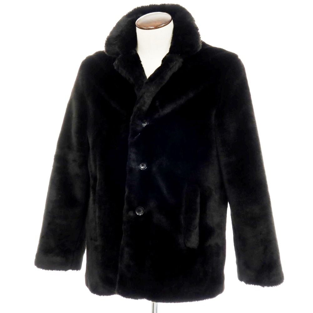 新品未使用　supreme ファーコート　シュプリーム Lサイズ2015F/W 中古】シュプリーム Supreme 2015年春夏 Faux Fur Coat ファーコート